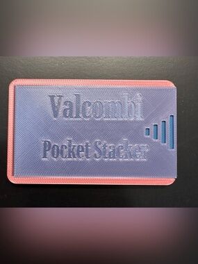 Valcambi Wallet Storage Holder - 3D Printed (Holds 33 (1) Gram Bars)